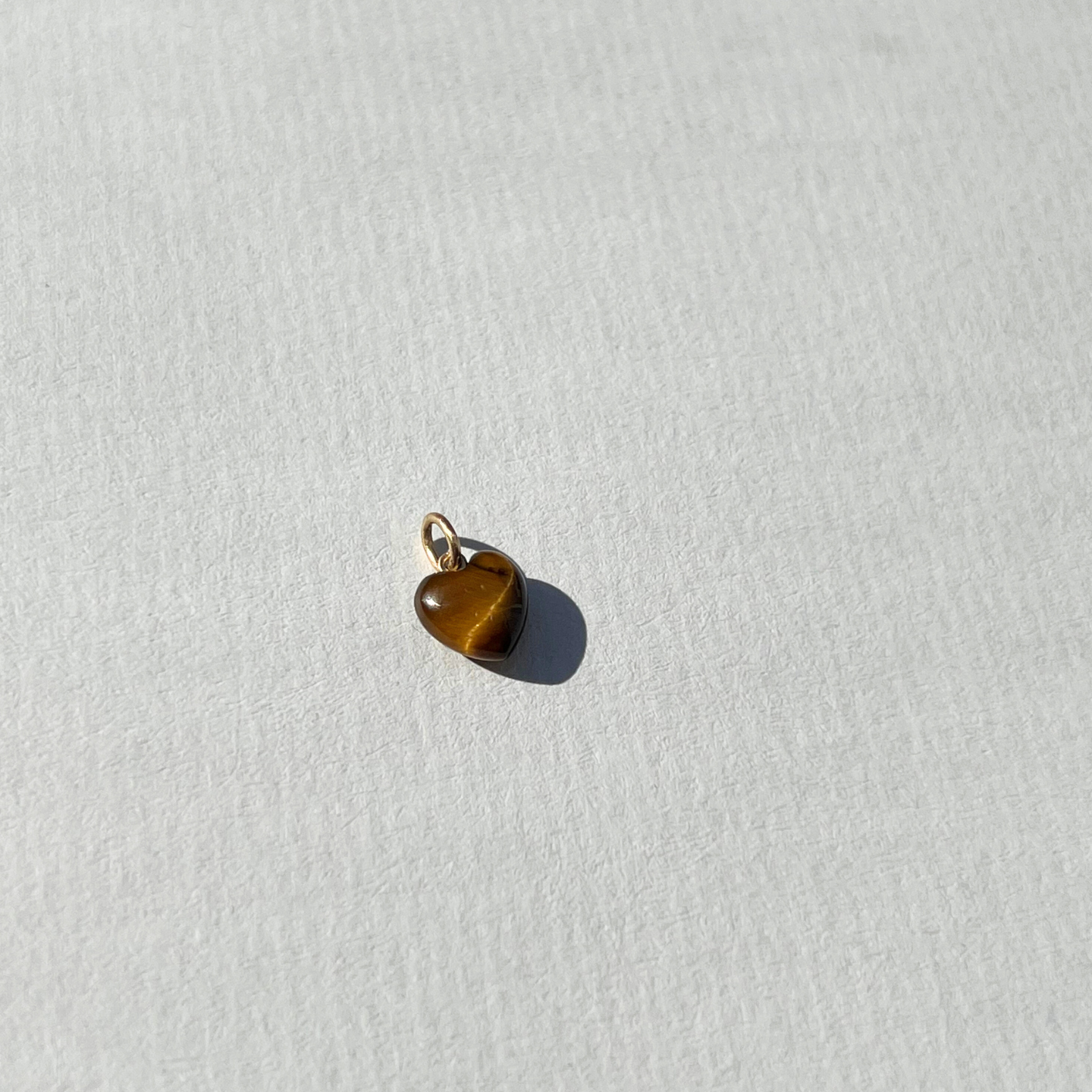 Tiger Eye Heart