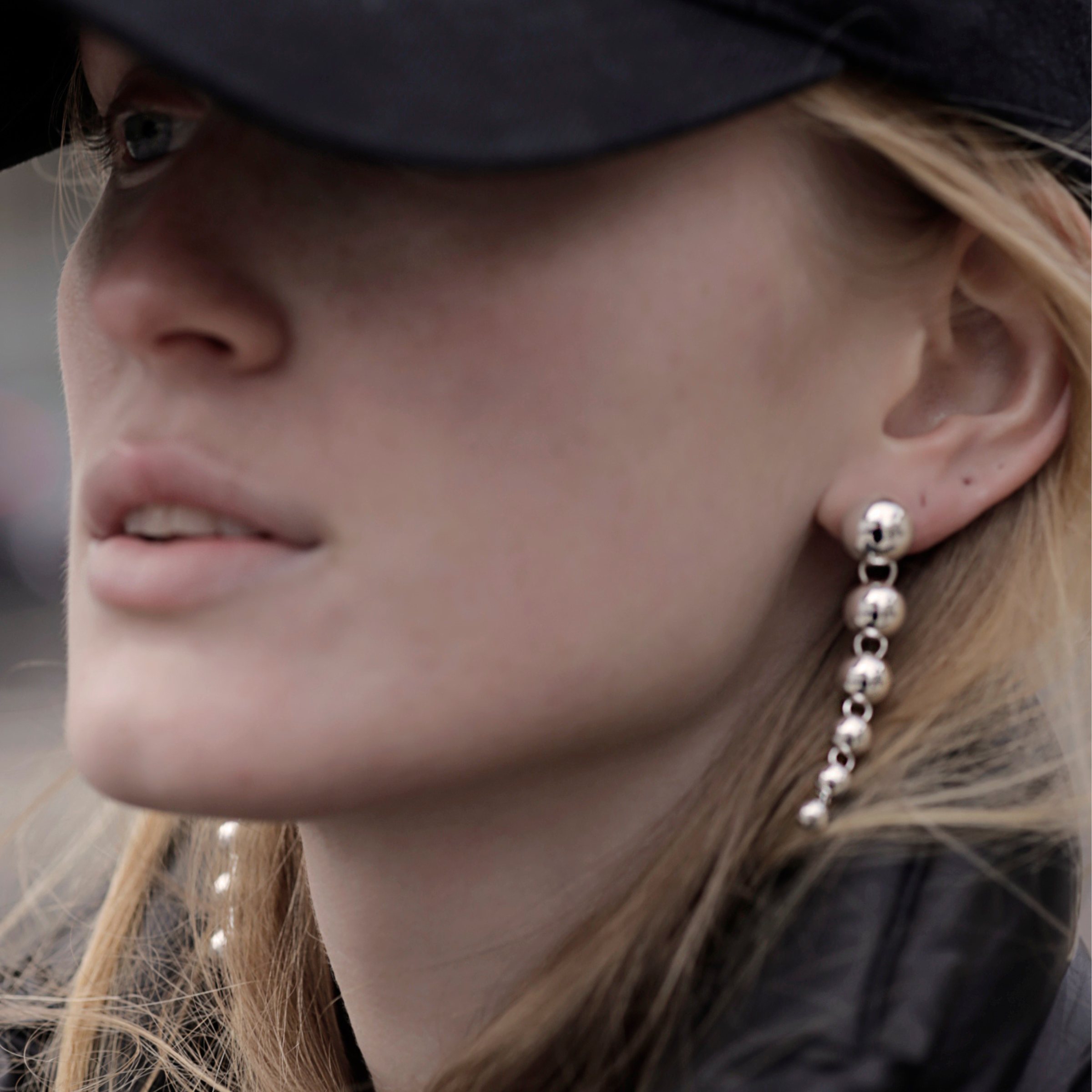 Big Atomic Drop Stud