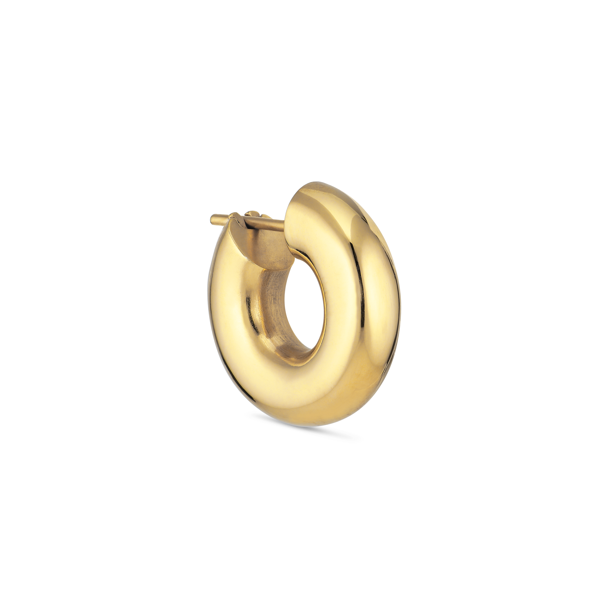 Preloved Shiny Small Chunky Hoops