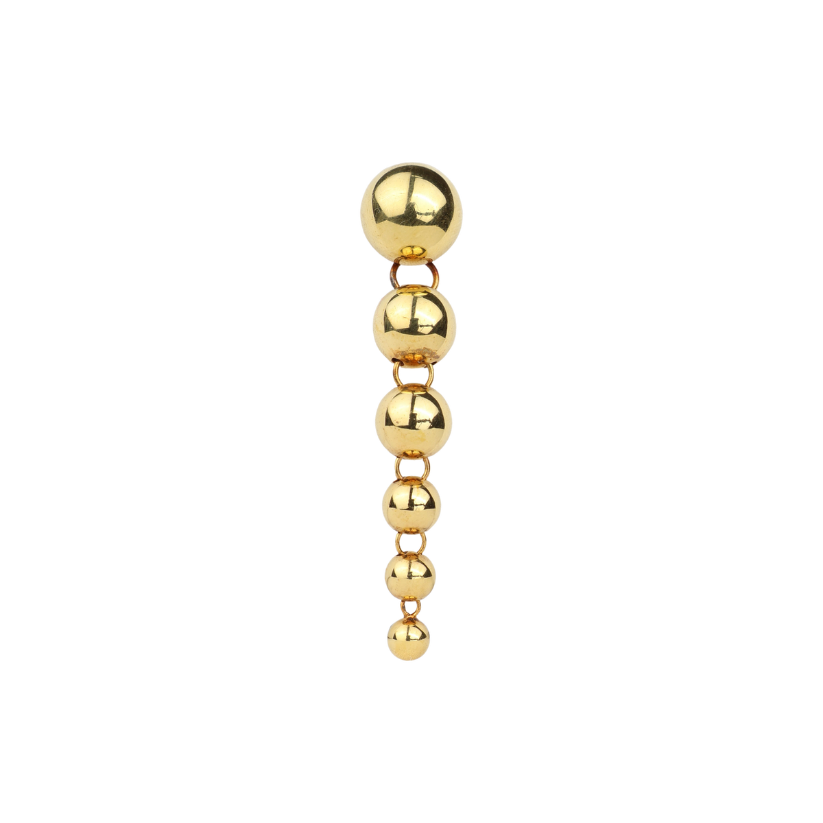 Preloved Big Atomic Drop Stud