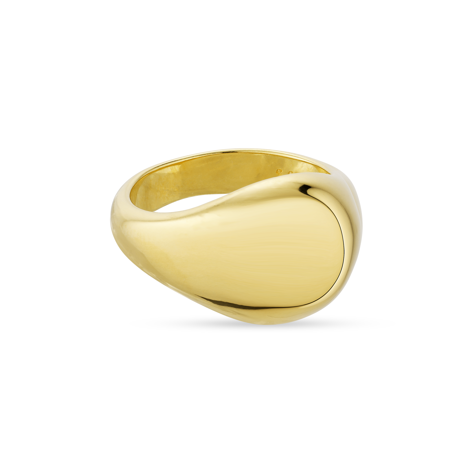 Atomic Dome Signet Ring