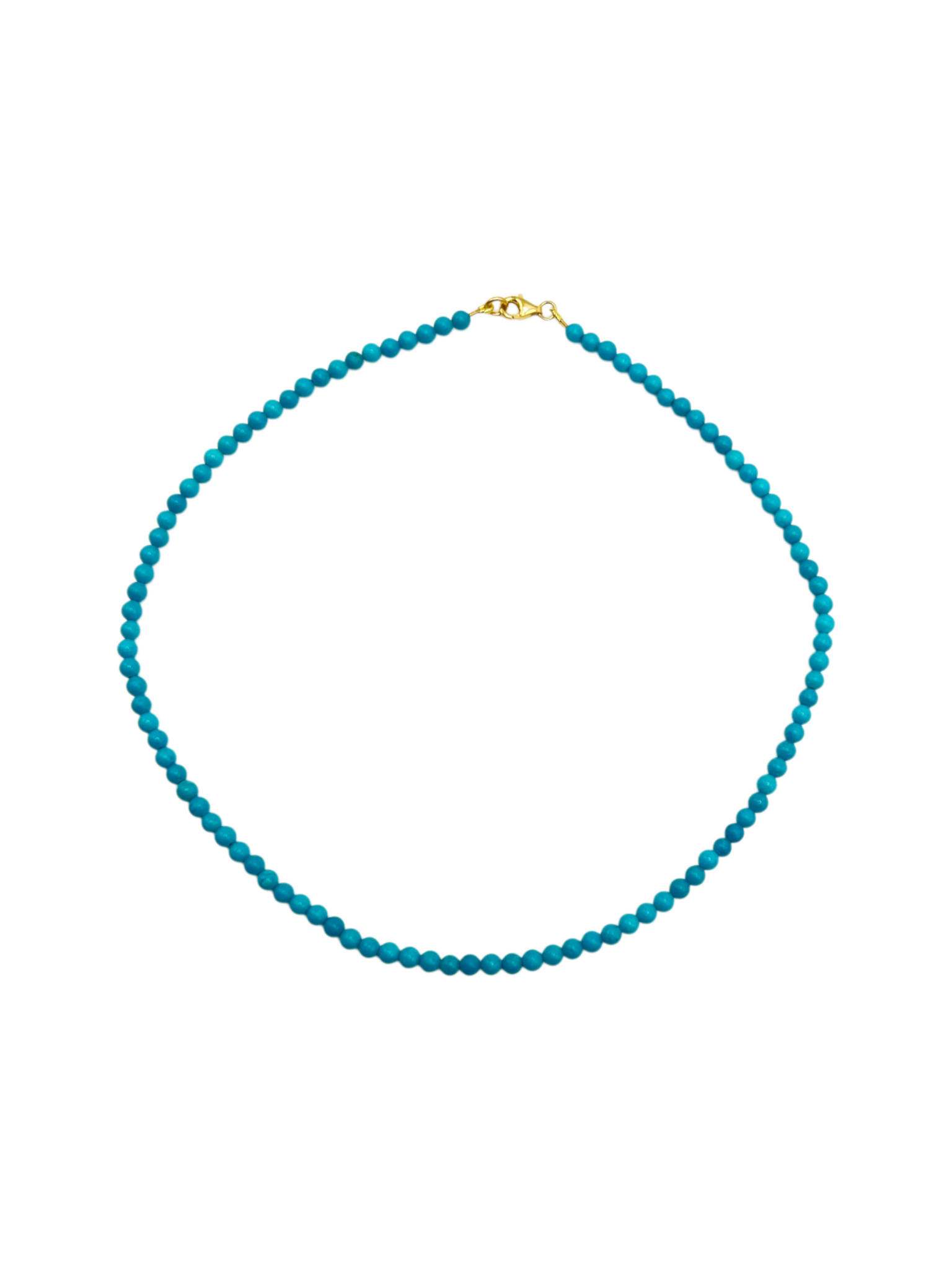 Bead necklace Turquoise