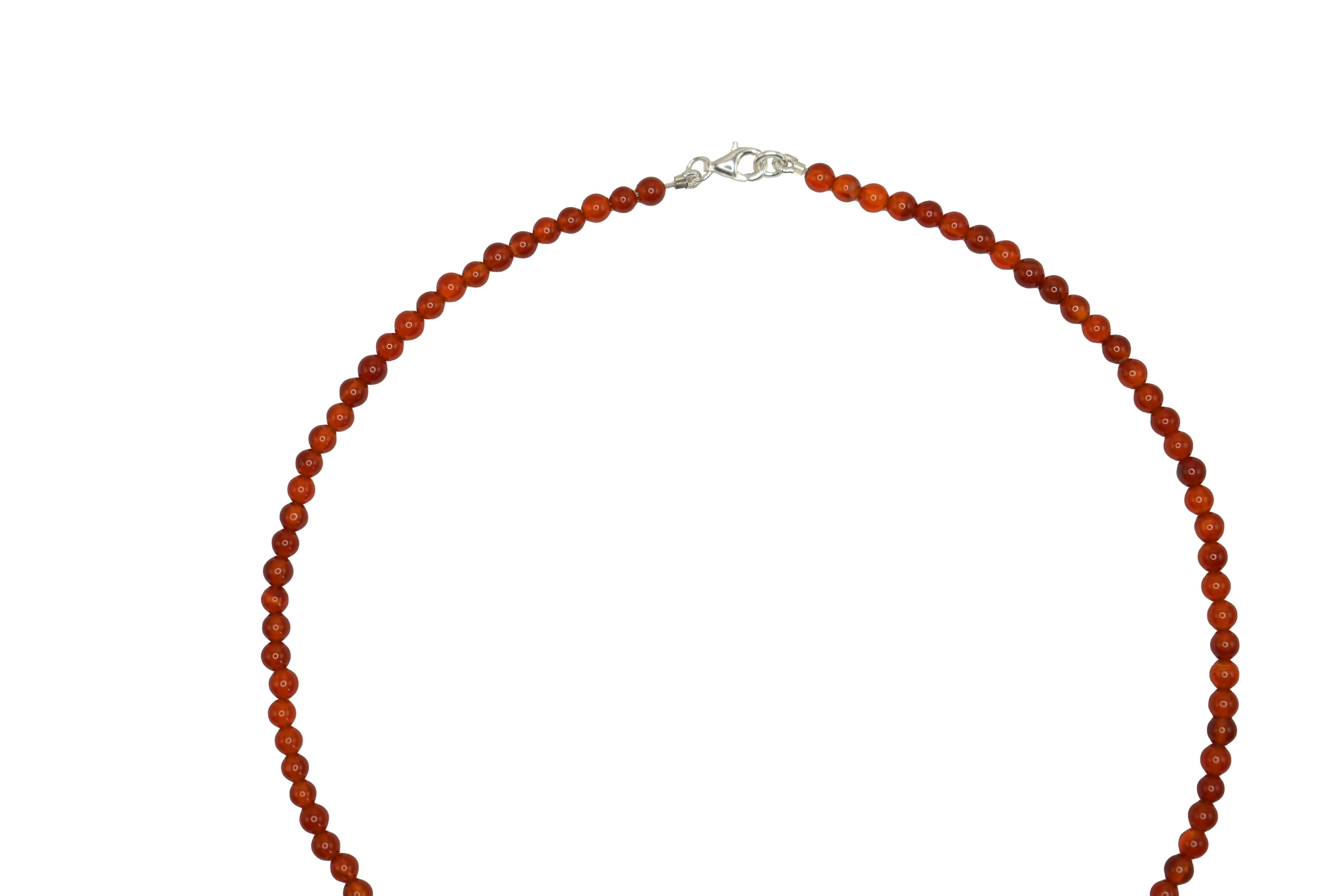 Bead necklace Carnelian