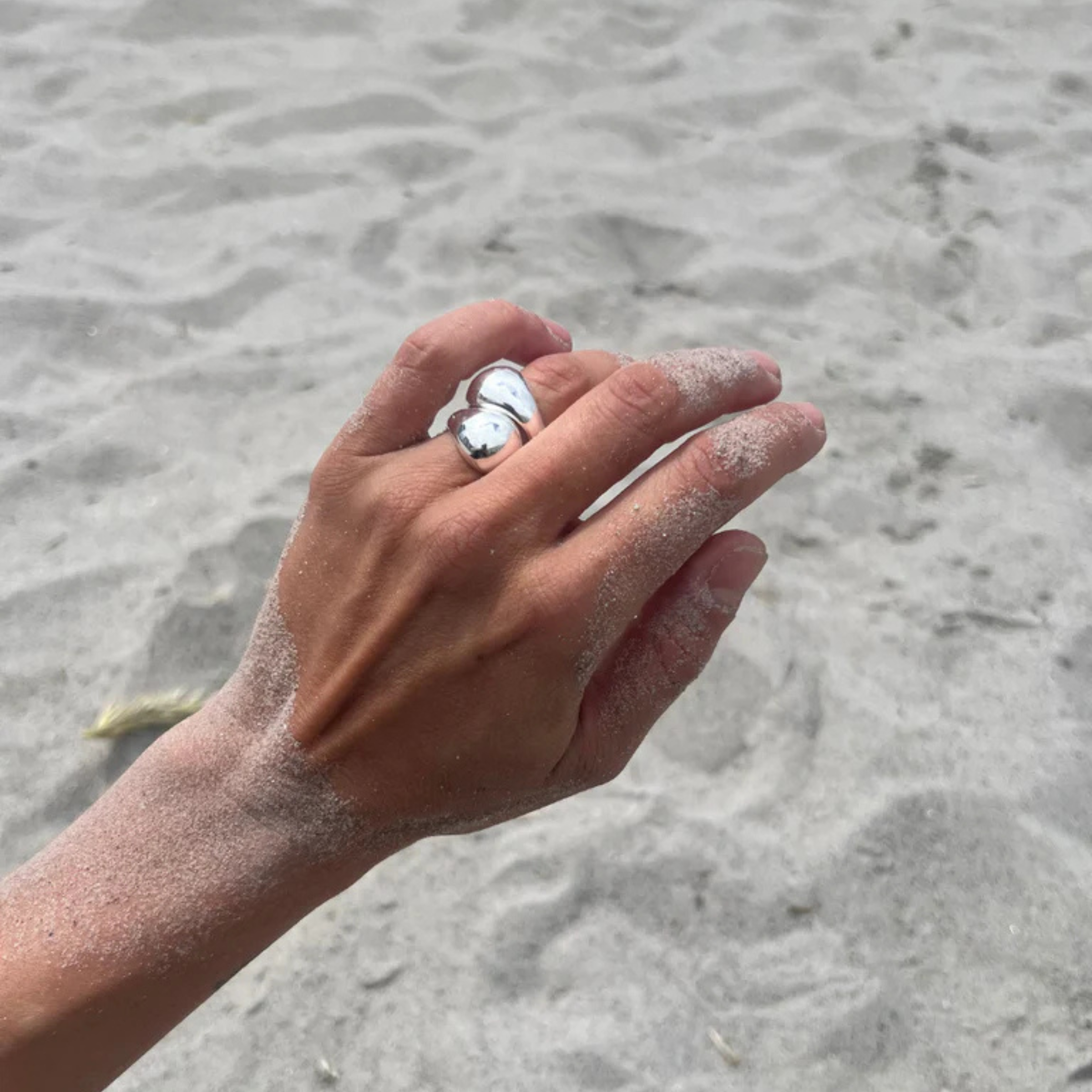 Atomic Dome Signet Ring