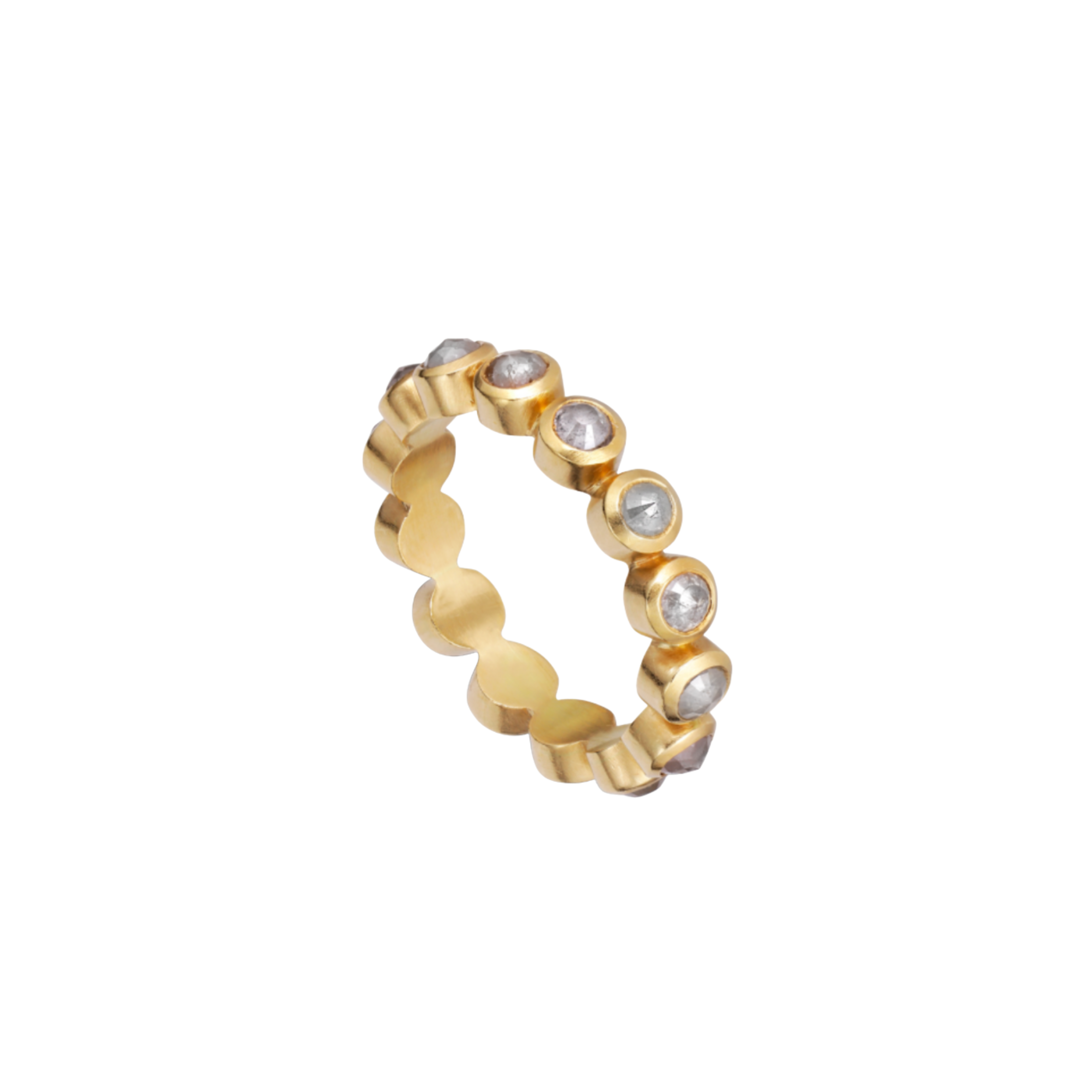 Rosecut Diamond Ring