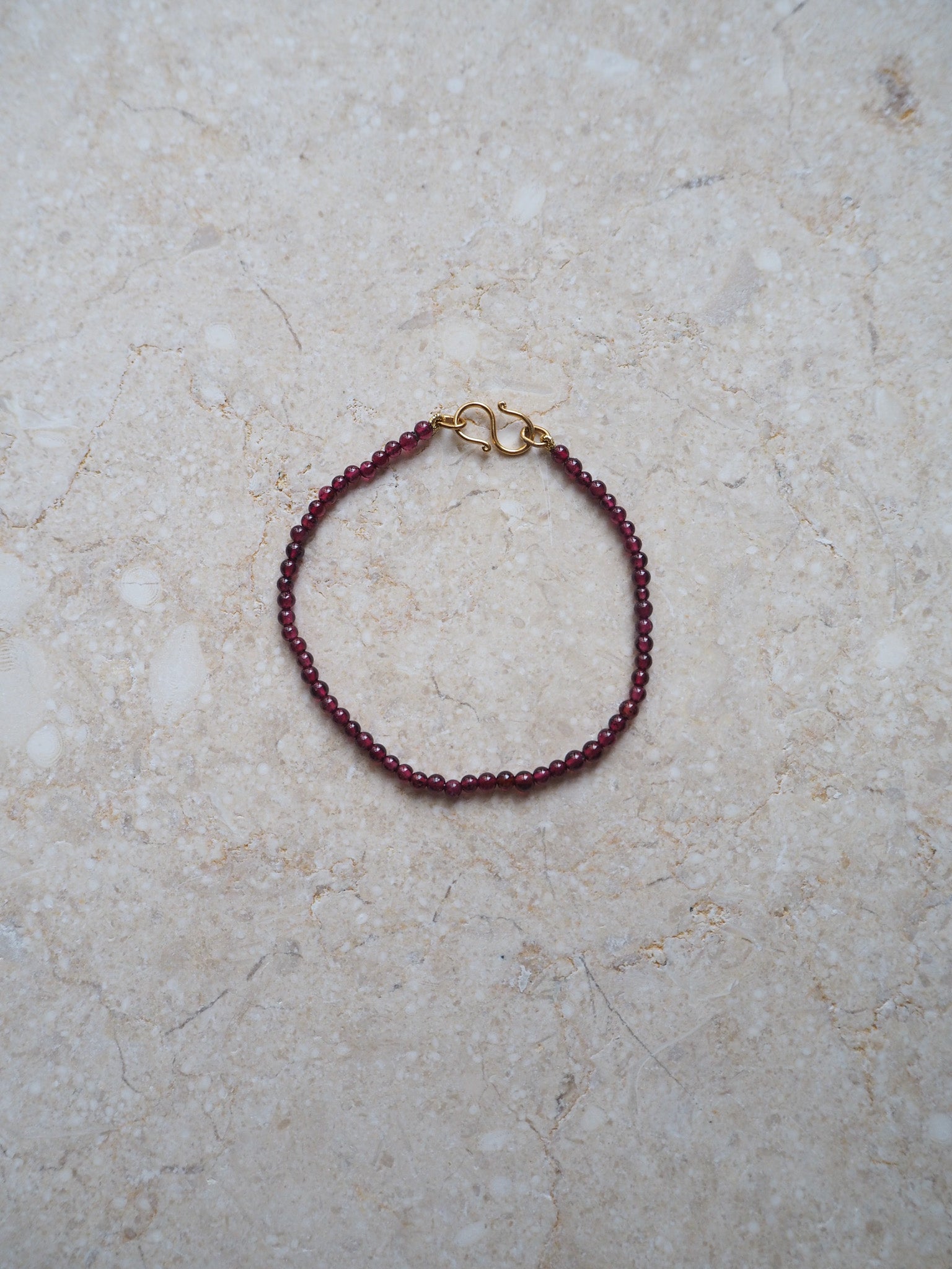 Small Garnet Bracelet