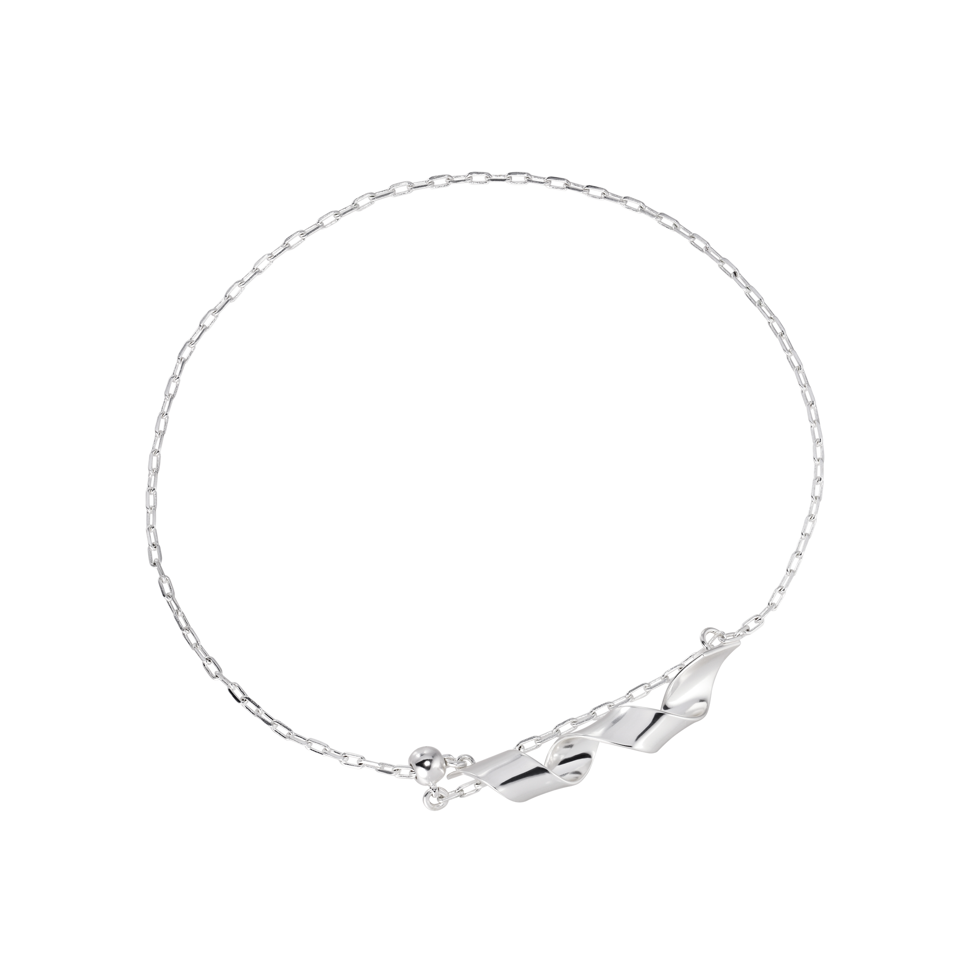 Swirl Anklet Chain