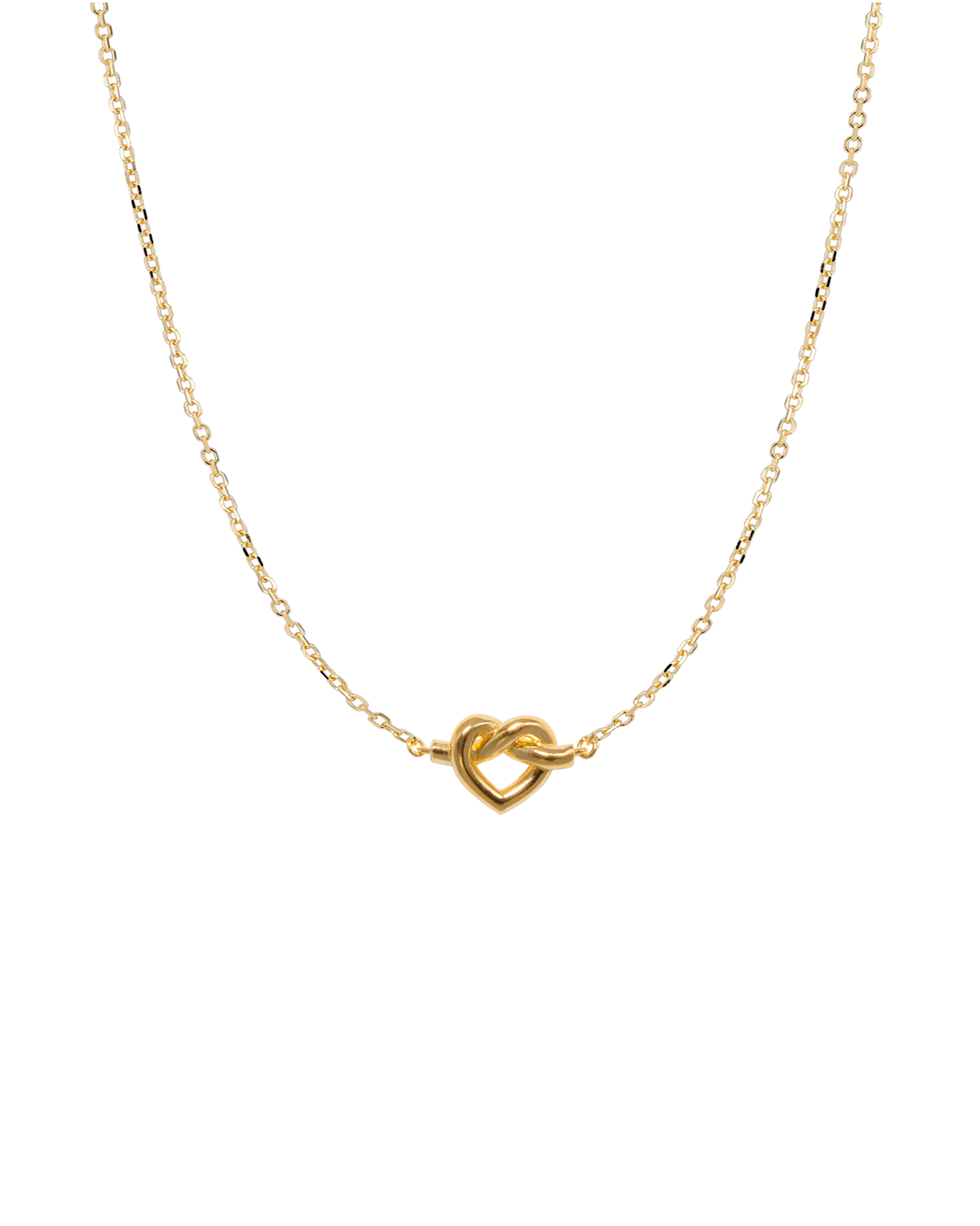 Tied Heart Necklace