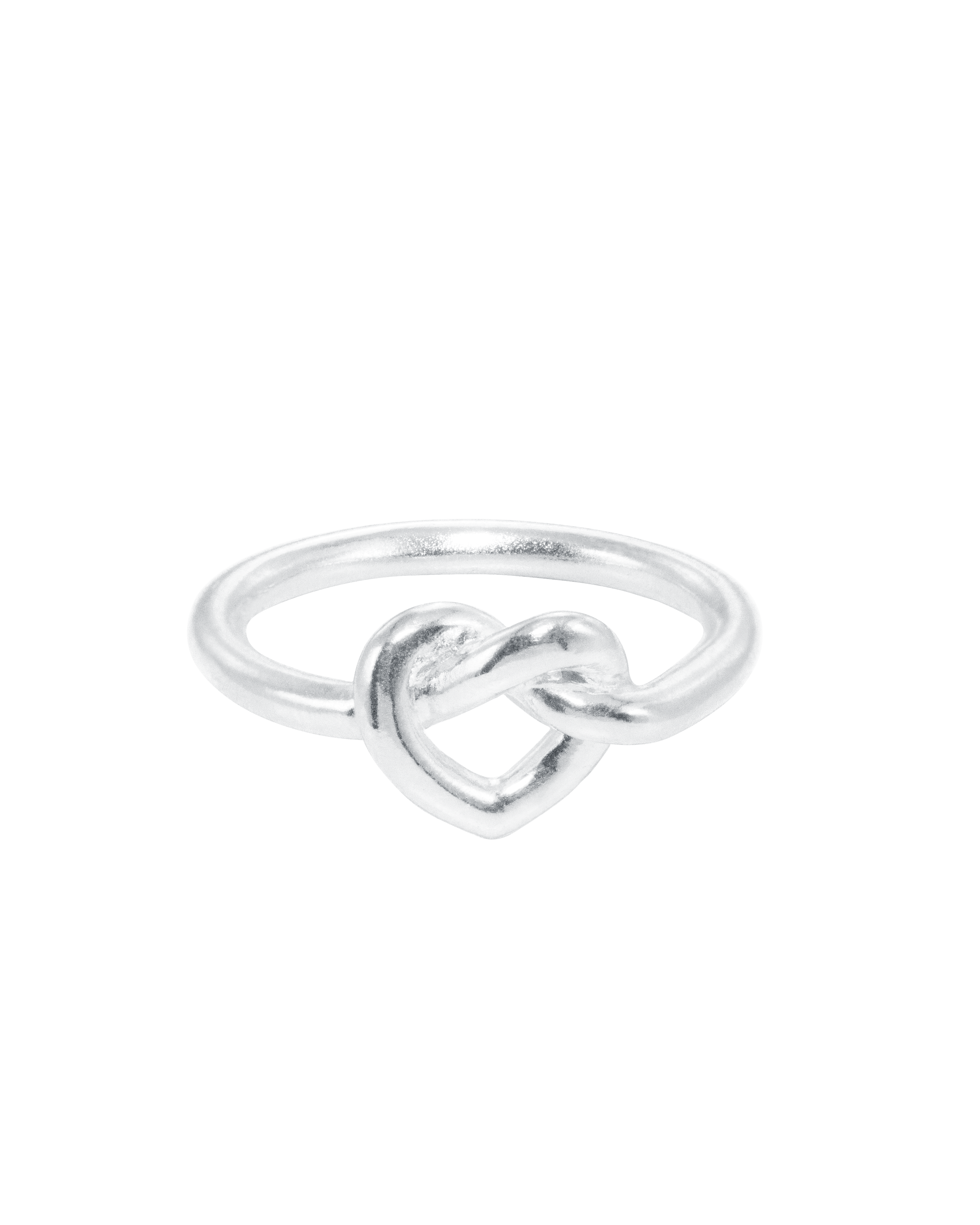 Tied Heart Ring