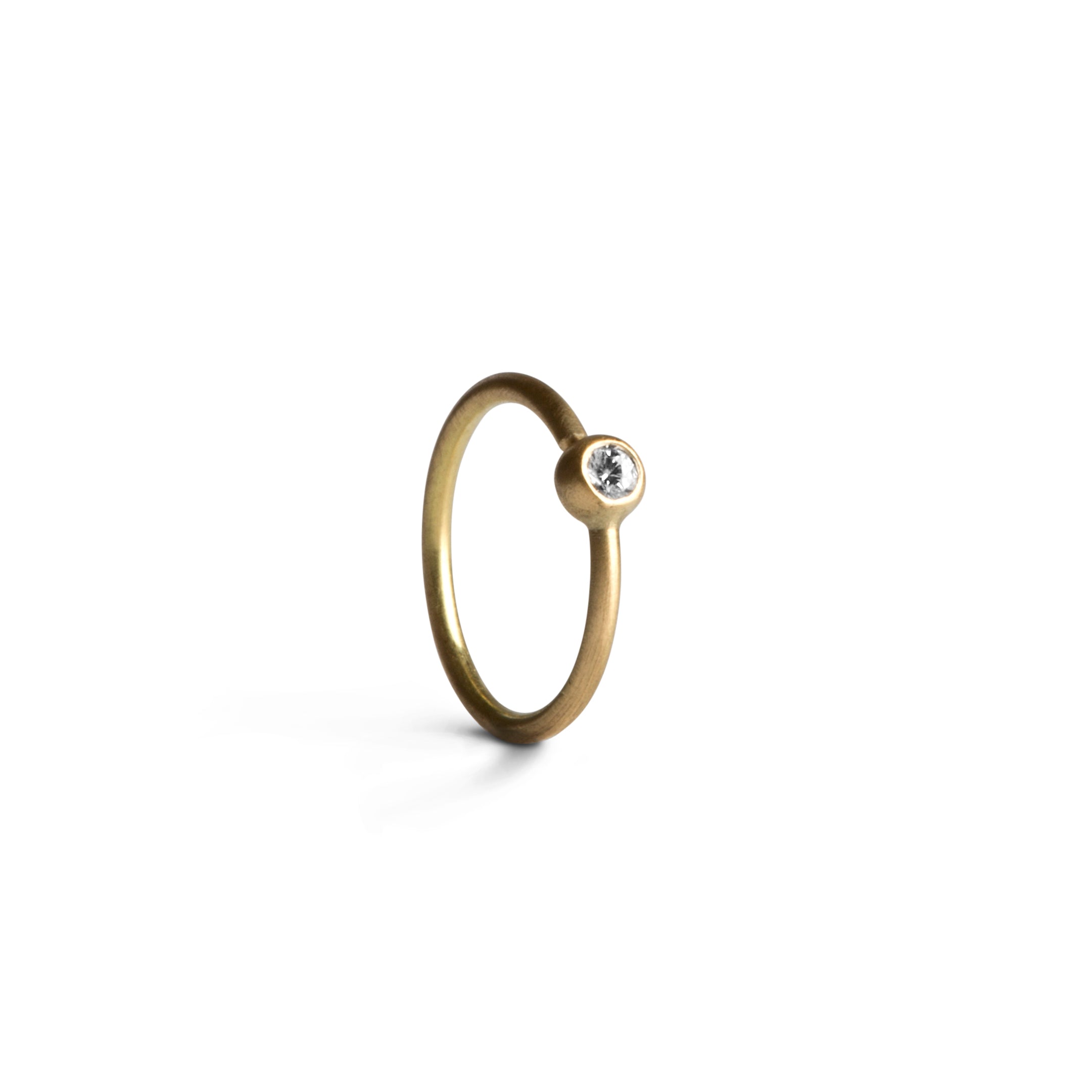 Diamond Twist Earring 0,03 CT