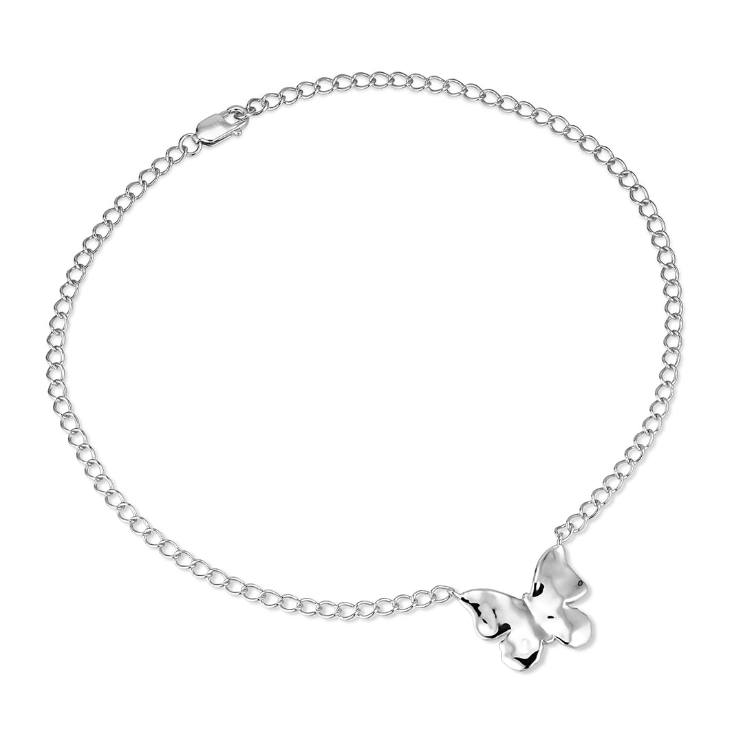 Butterfly Anklet Chain 24cm