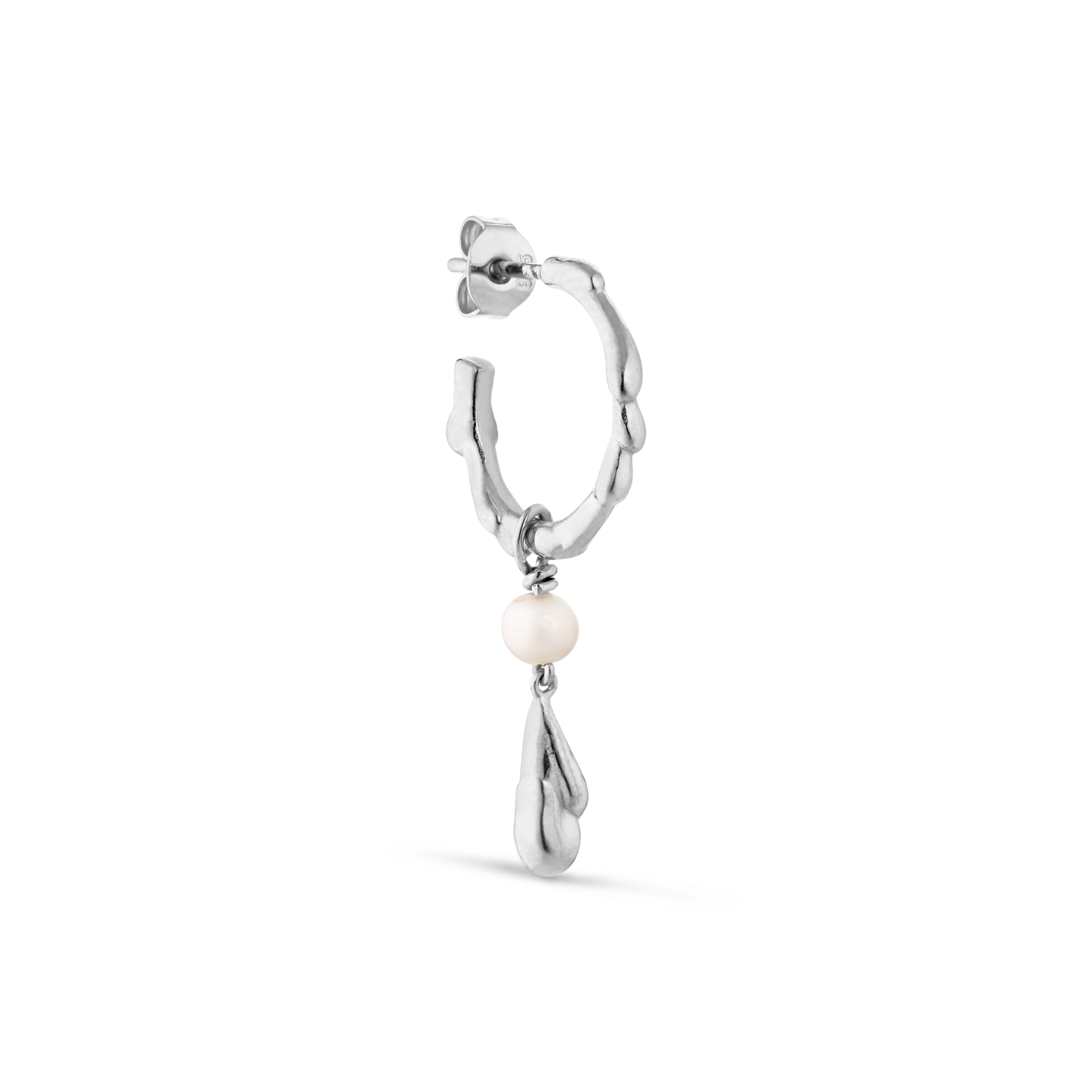 Drippy Hoop with Pearl Drop