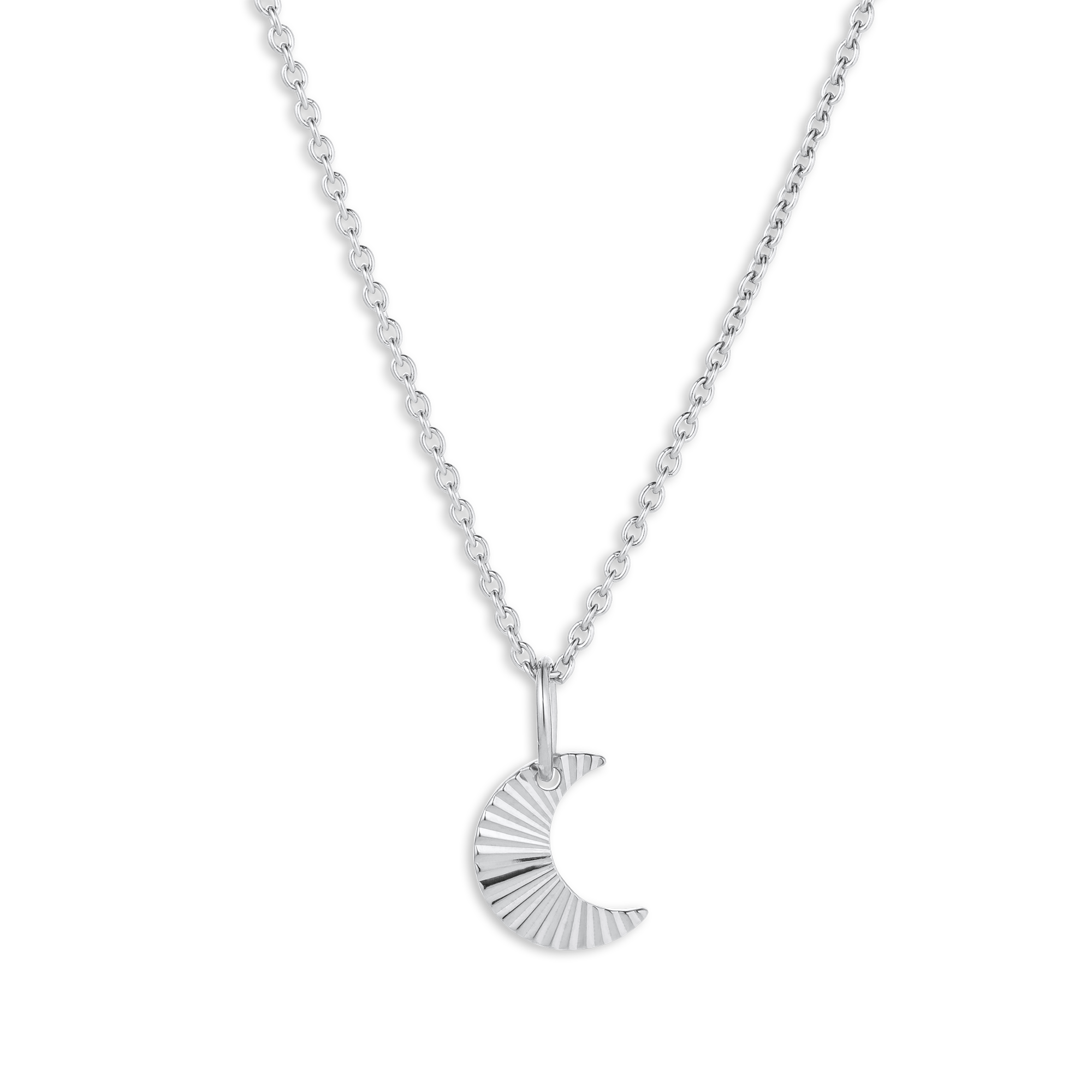 Reflection Half moon Pendant