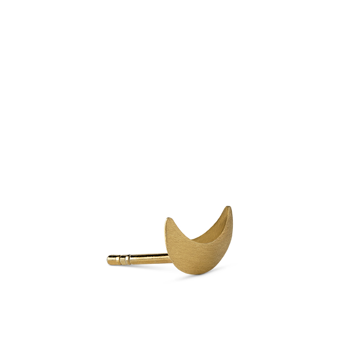 Small Half Moon Stud