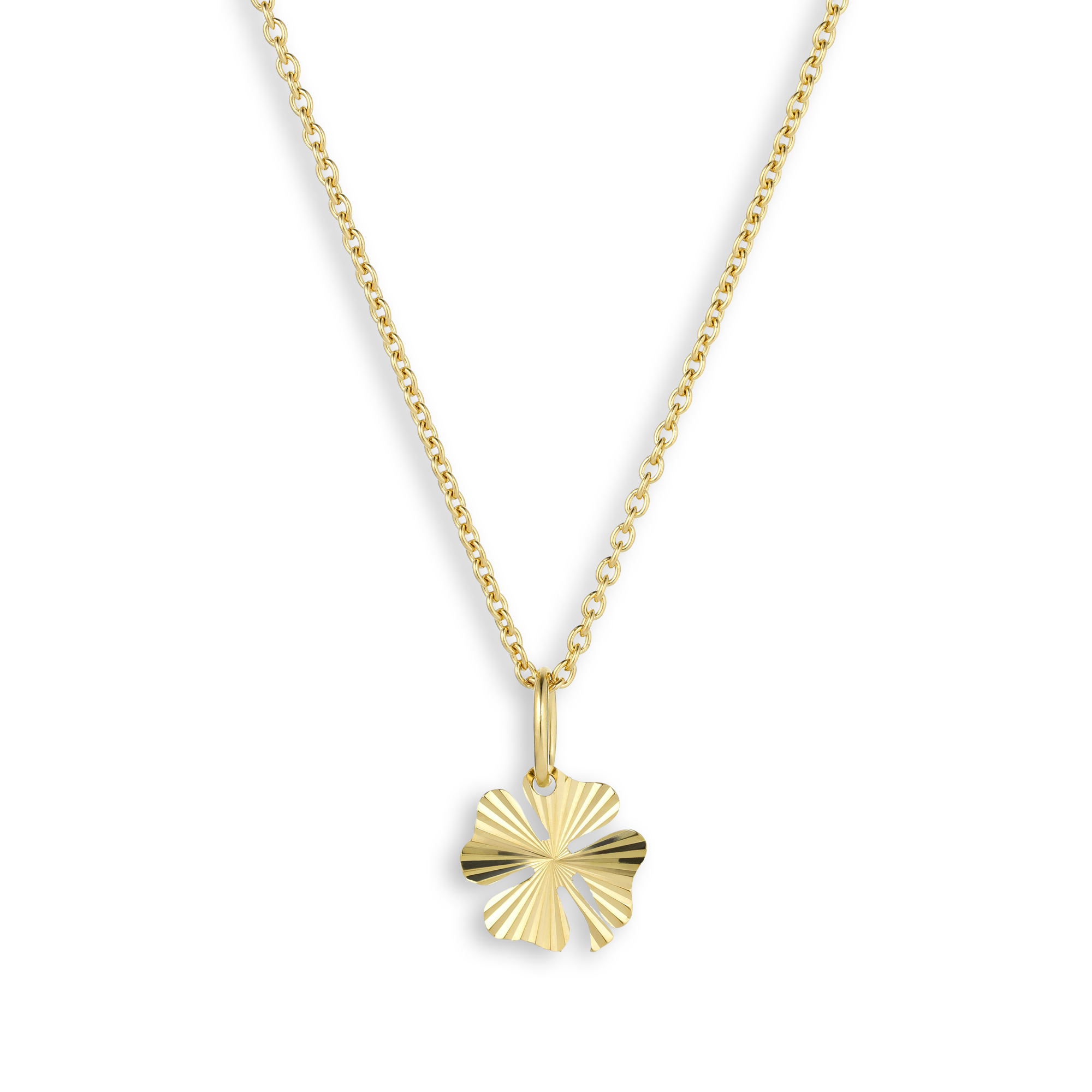 Reflection Clover Pendant