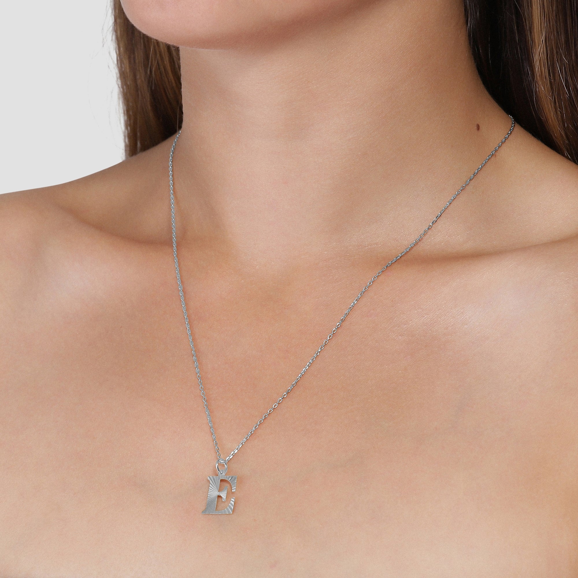 Reflection Letter pendant