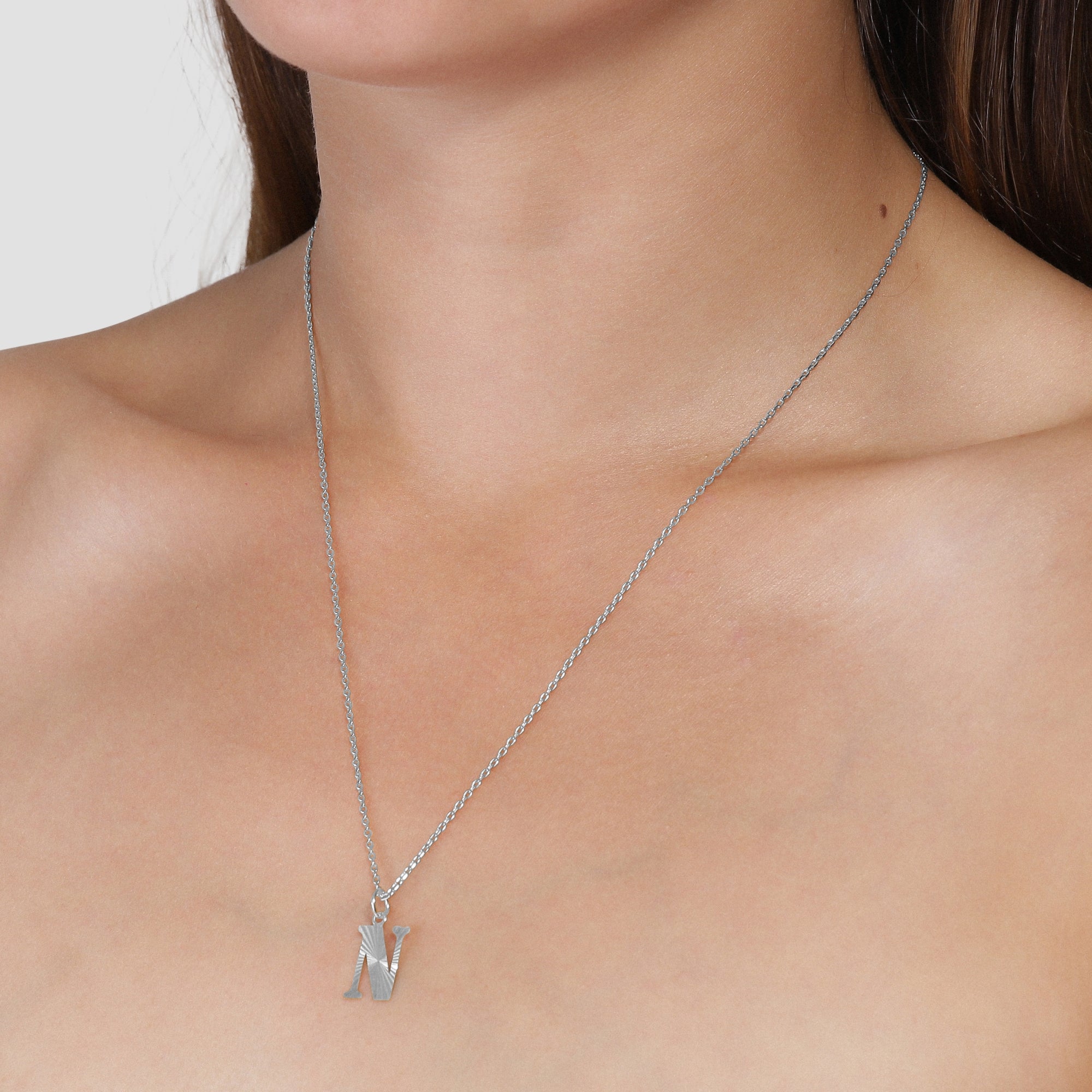 Reflection Letter pendant