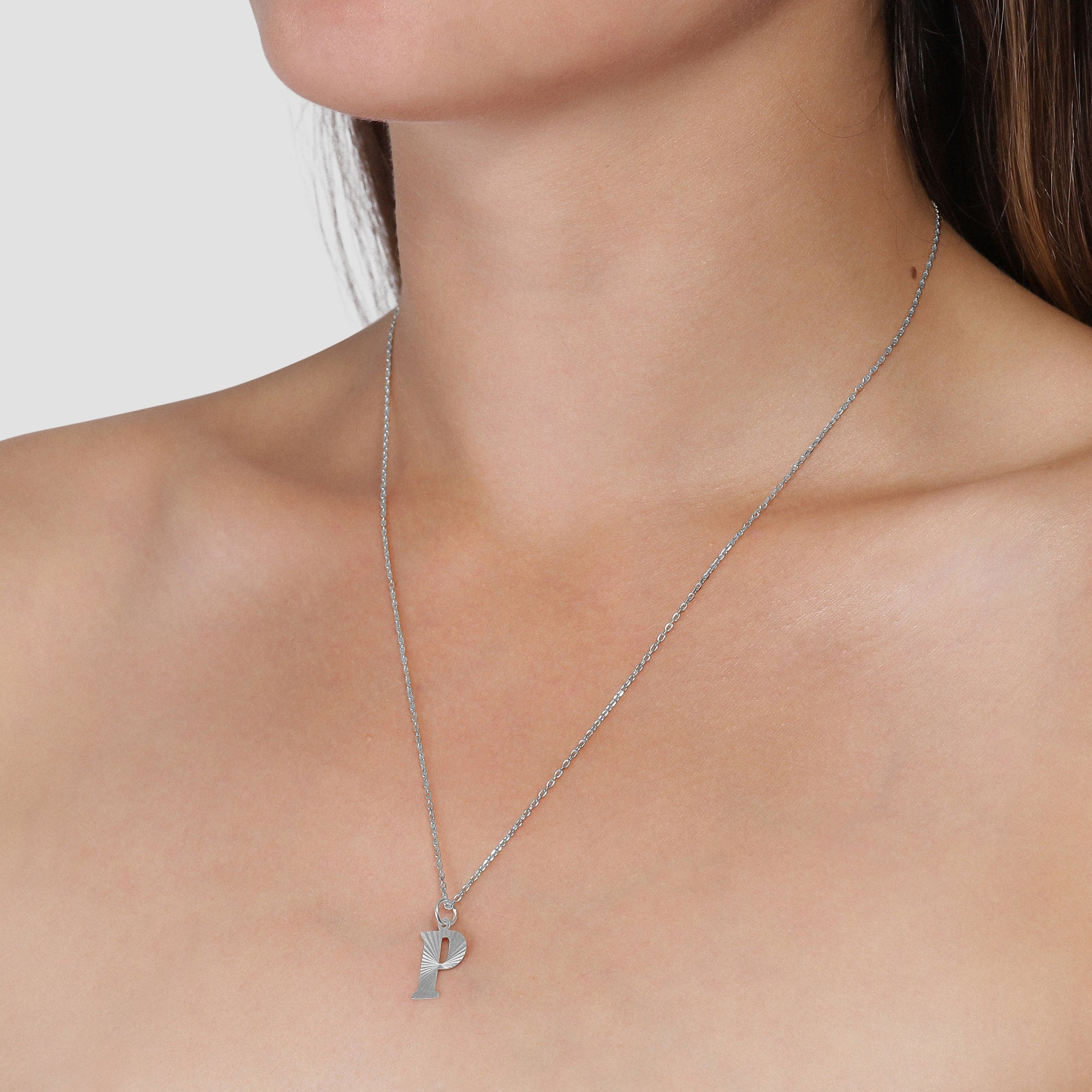 Reflection Letter pendant