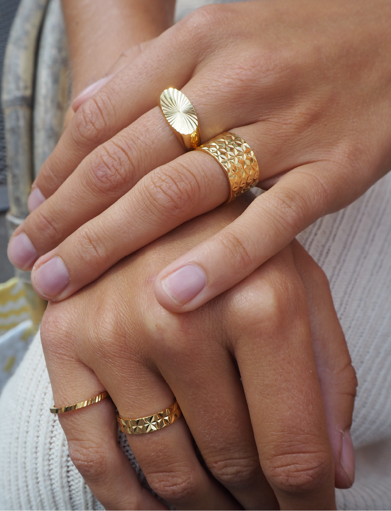 Reflection Signet ring