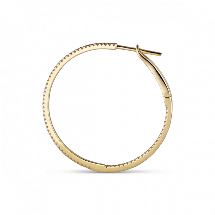 Diamond Hoops MEDIUM Ø 31,7 mm