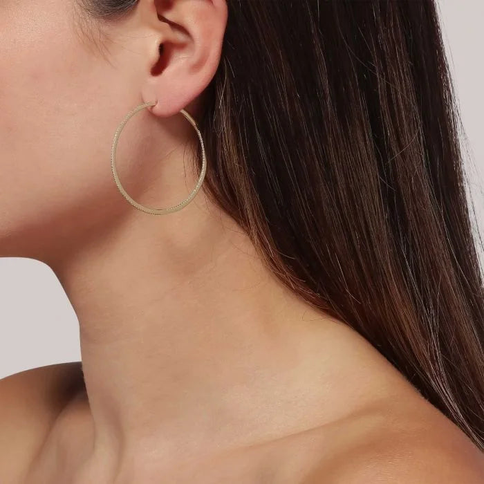 Diamond Hoops LARGE Ø 44,5 mm