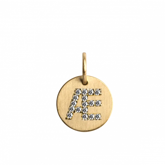 Lovetag Pendant with Diamonds Æ