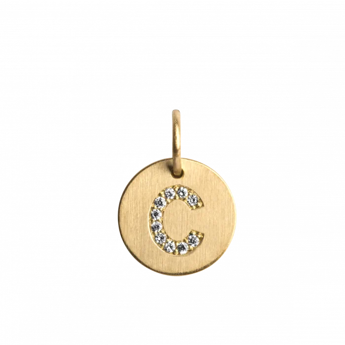 Lovetag Pendant with Diamonds C