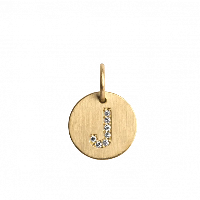 Lovetag Pendant with Diamonds J