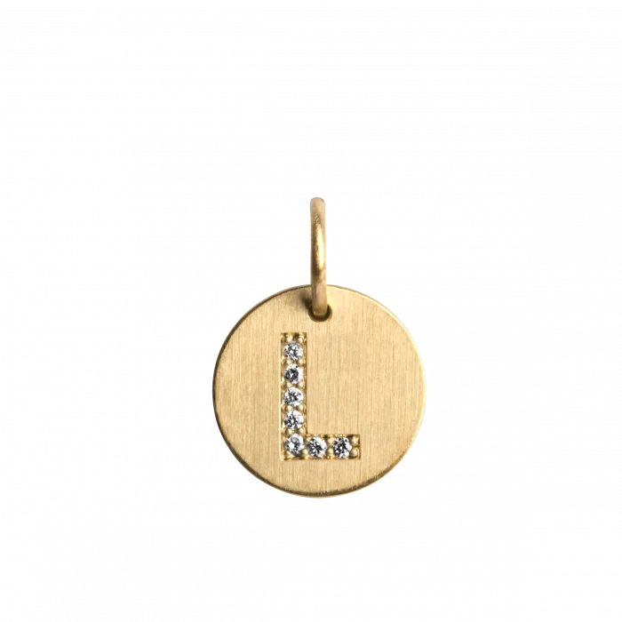 Lovetag Pendant with Diamonds L