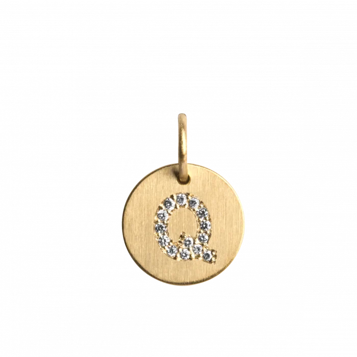 Lovetag Pendant with Diamonds Q