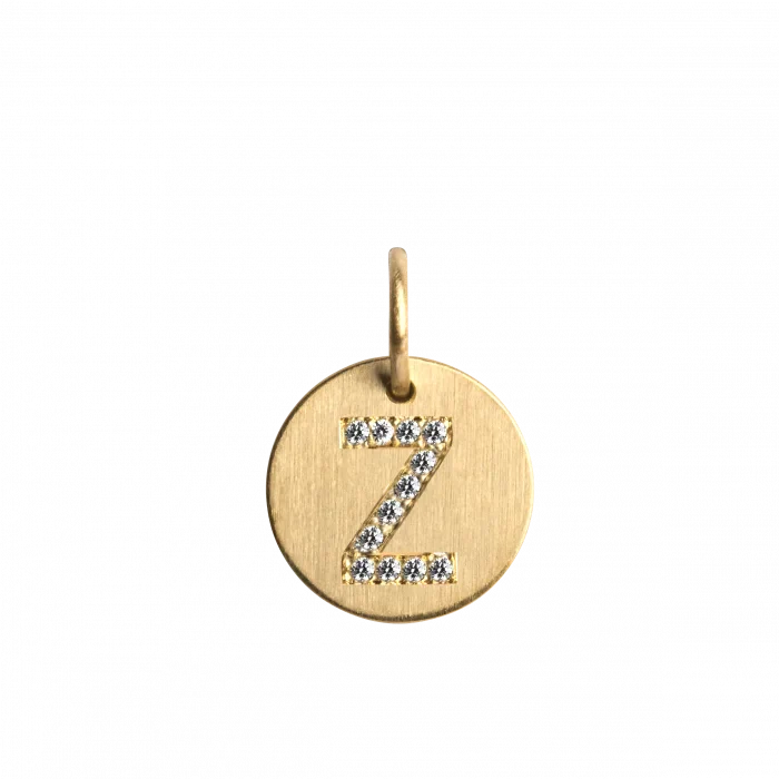 Lovetag Pendant with Diamonds Z