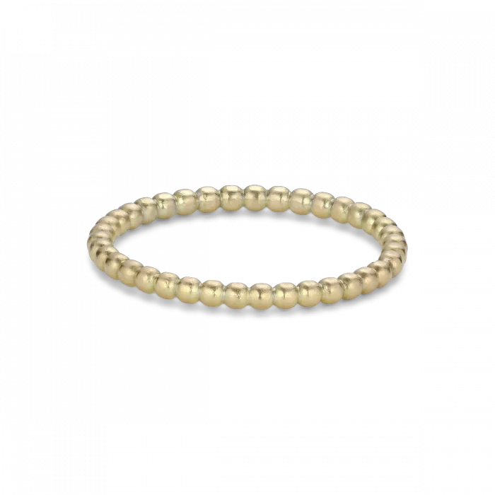 Small Ball ring in 14K