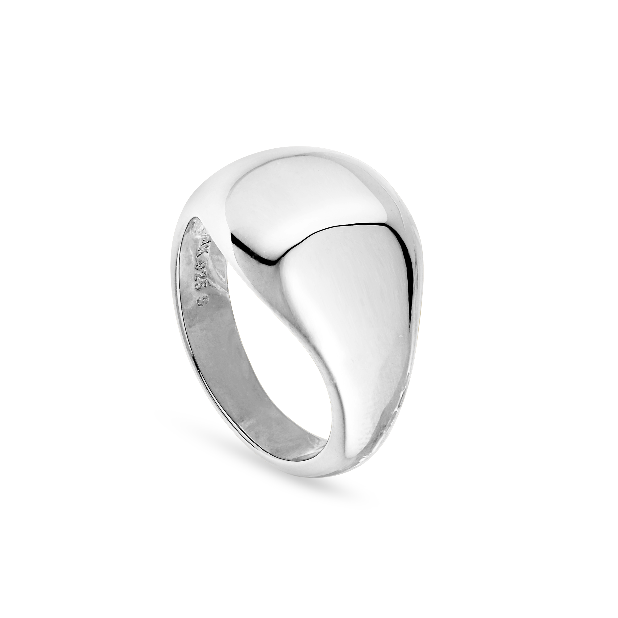 Preloved Atomic Dome Signet Ring