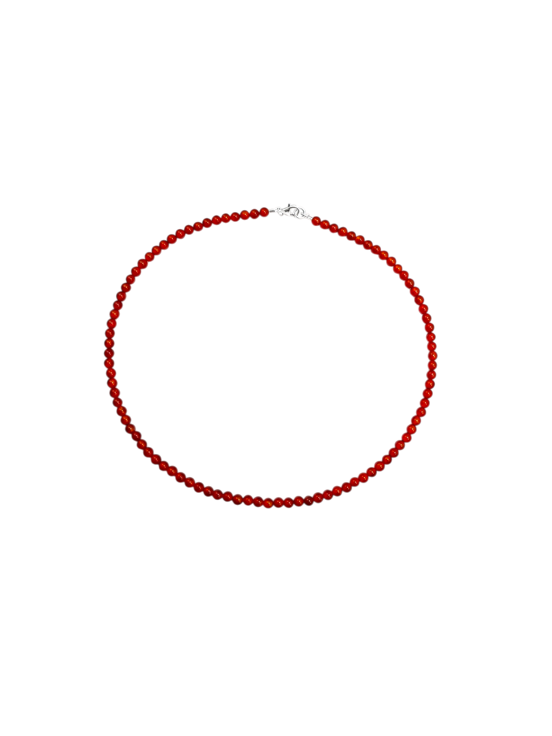 Bead necklace Carnelian