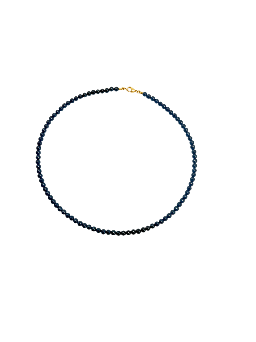 Bead necklace Onyx