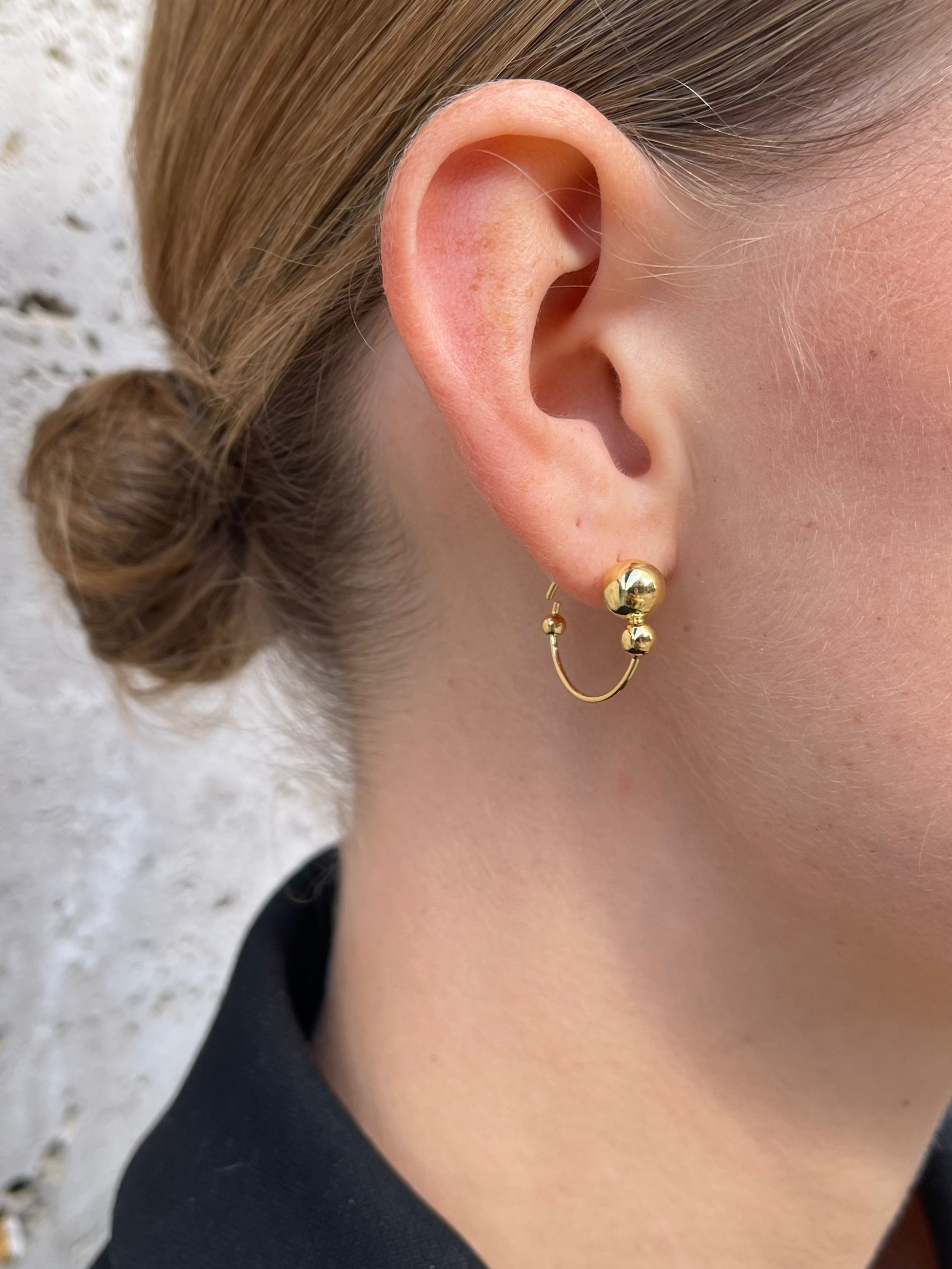 Atomic Twist Earring