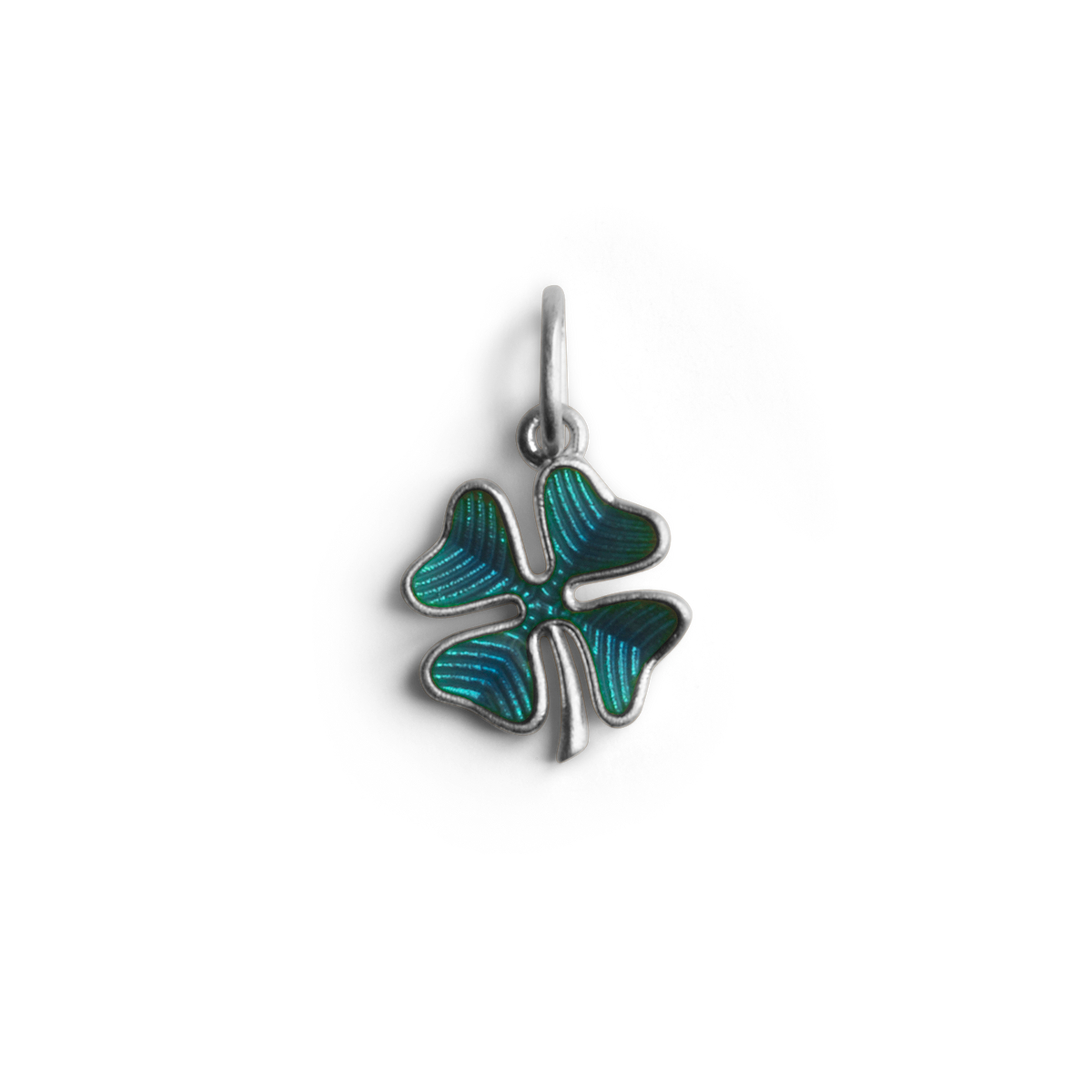 Four-Leaf Clover Pendat with Enamel