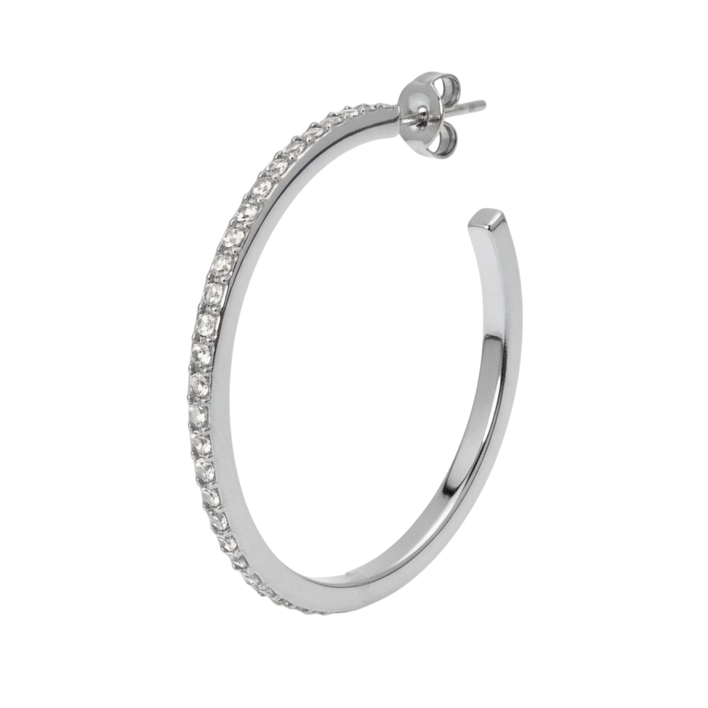 Olympia Hoop with Stones 27