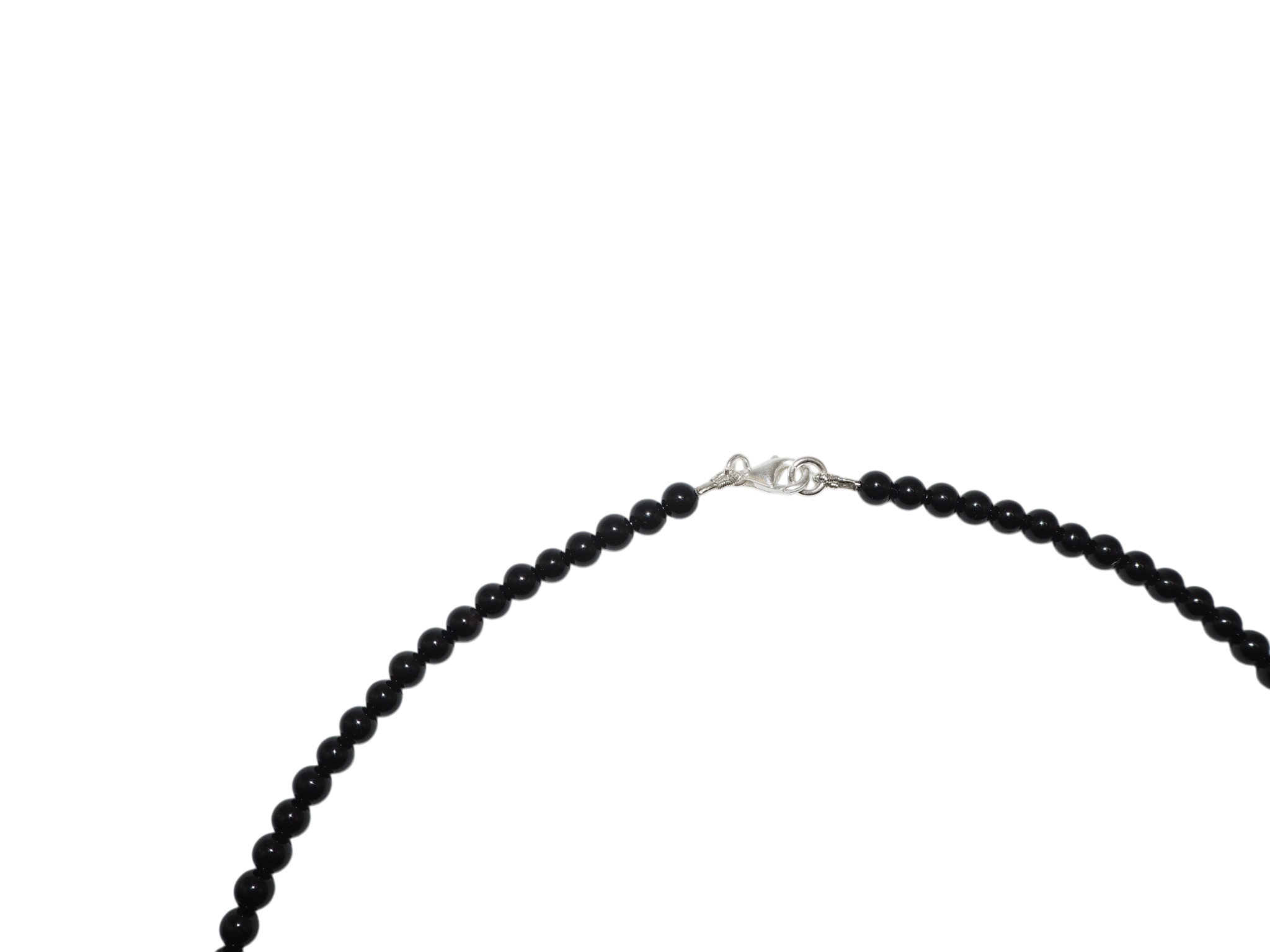 Bead necklace Onyx