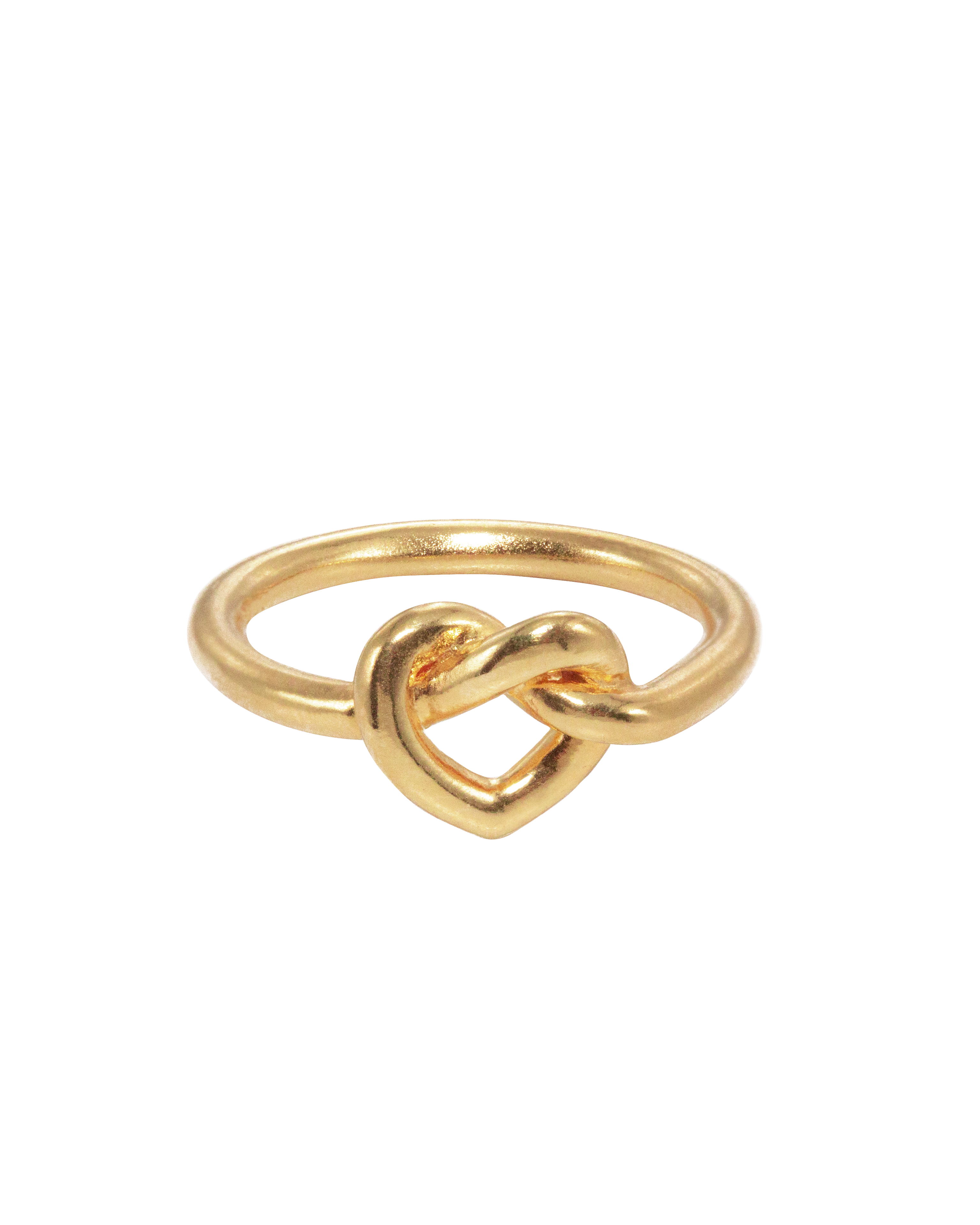 Tied Heart Ring