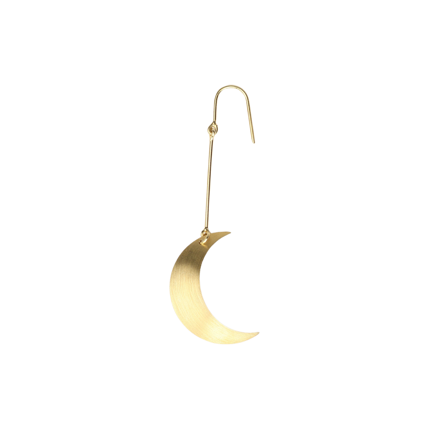 Preloved Half Moon Earring